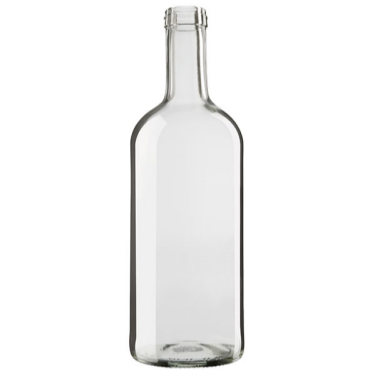 EMW Bordeaux glass bottle