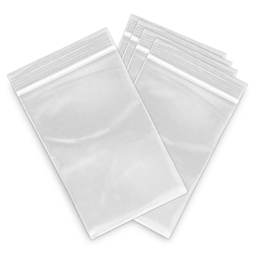 EMW Resealable Zipper Clear Bags