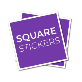 EMW square stickers