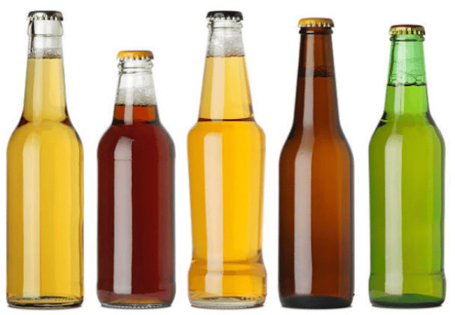 EMW beer bottles